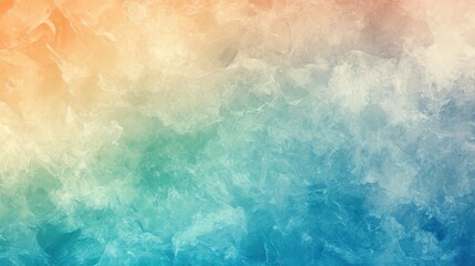 Fototapeta premium Serene Watercolor Landscape: A Vibrant Blend of Nature's Hues