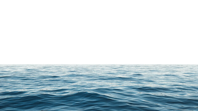 Calm, clear blue ocean water surface, peaceful and serene.