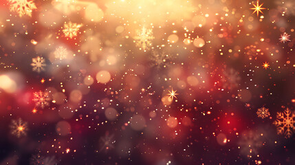 Fototapeta premium Beautiful bright Christmas background with copy space. AI Generated