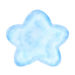 Star Light Blue Fluffy 4.3
