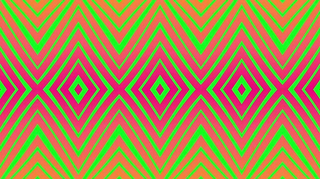 Luxurious seamless colourful simple anda modern batik line art motion graphics for aesthetic intro commercial ads