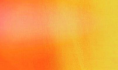Orange background simple empty backdrop for various design works with copy space for text or images
