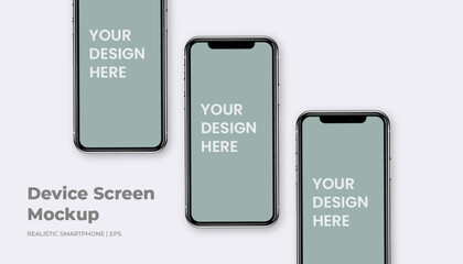 Obraz premium Screen phone mockup