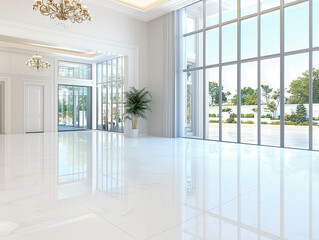 Fototapeta premium Contemporary Interior Design Background. Modern Home