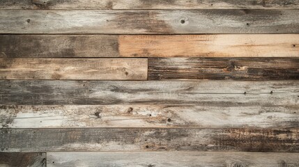 Fototapeta premium Rustic Wood Planks with Natural Textures and Grains