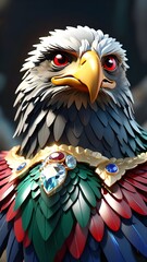 Fototapeta premium american bald eagle