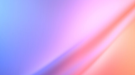 Fototapeta premium A soft pastel gradient transitioning from peach to lavender, creating a calming and serene background ideal for beauty and lifestyle themes.