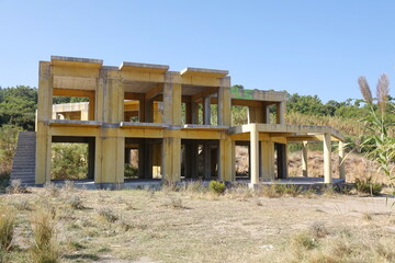 Bauruine auf Rhodos