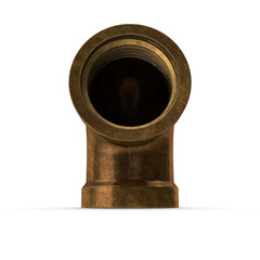 Vintage Brass Pipe PNG