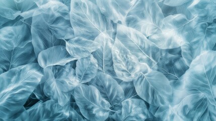 Obraz premium Delicate leaf vein texture in a high-fidelity biomorphic pattern captured in soft hues