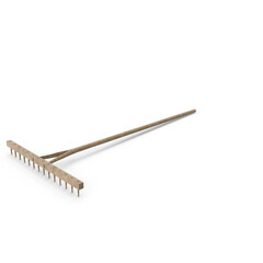 Wooden Rake PNG