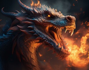 head of dragon