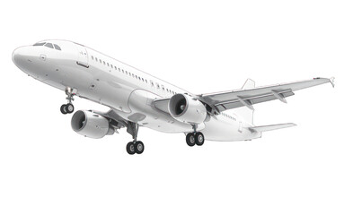 airplane isolated on white