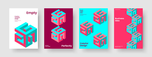Geometric Report Design. Isolated Background Template. Creative Banner Layout. Brochure. Flyer. Book Cover. Poster. Business Presentation. Catalog. Advertising. Leaflet. Handbill. Magazine
