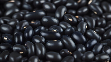 Black beans background