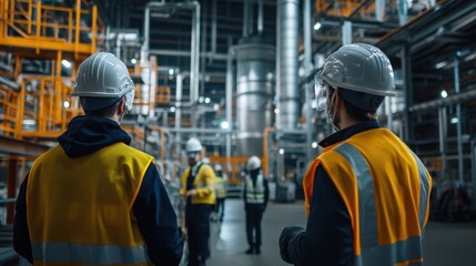 Safety Protocols in Action at Manufacturing Facility