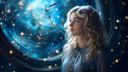 Fantastic, Milky Way, a girl