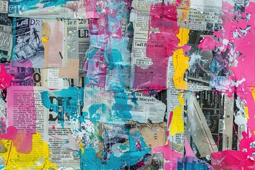 Obraz premium Abstract background from the smears of acrylic paint. Mixing multicolored oil paint. Textured arrangements. Abstract modern print . Wall art. Poster.