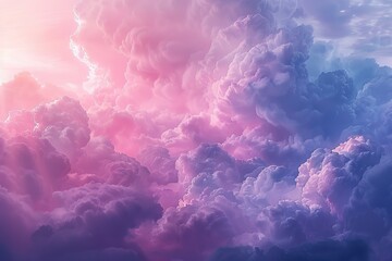 Fototapeta premium Pastel Clouds Background,Pastel Background, Clouds Background