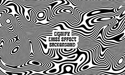 Liquify Lines Effect Backround	