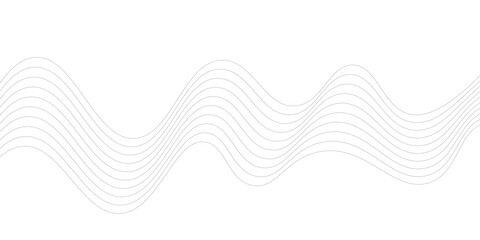 Abstract white background with black wavy lines. Abstract business concept. Vector illustration.