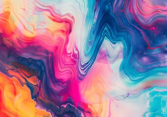 Fototapeta premium Abstract Swirls of Color