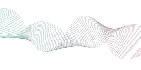 Abstract colorful flowing wave curved lines, Social network communication, technology curve line background. Design used for technology, science, banner, template, wallpaper, business and many more.