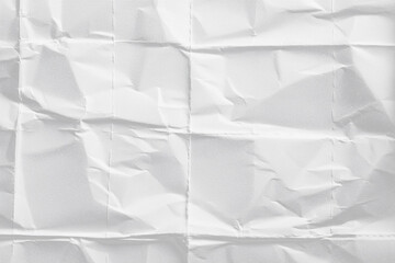 Obraz premium Old white Creative folded paper texture background design element.