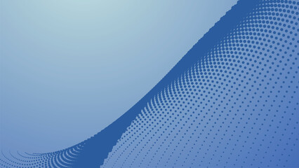 Baby blue abstract background with halftone for backdrop or presentation