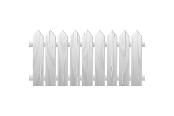 Durable grey fencing.