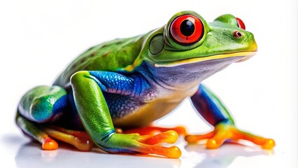 Minimalist Outline of a Frog in a Simple Design Perfect for Nature and Animal Illustrations