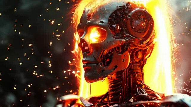 artificial intelligence apocalypse concept