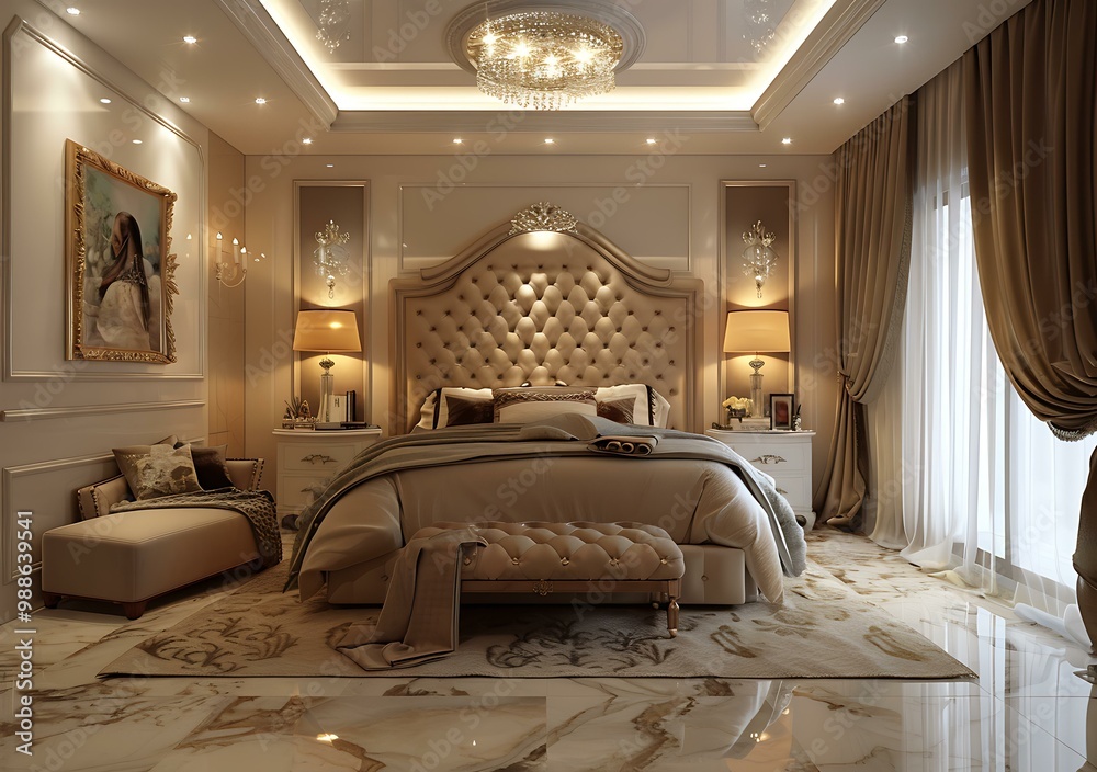 Canvas Prints luxury bedroom design