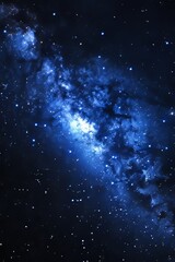 Naklejka premium Celestial Tapestry An Awe-Inspiring View of the Milky Way Galaxy with Brilliant, Twinkling Stars