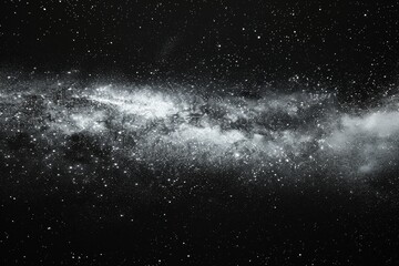 Obraz premium Cosmic Canvas Awe-Inspiring Majesty of the Milky Way Galaxy Spanning the Vast Night Sky
