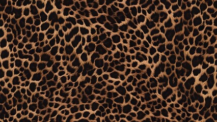 leopard print real cat hair fashionable modern design