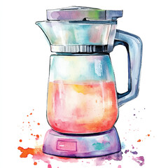 blender watercolor clipart illustration isolated