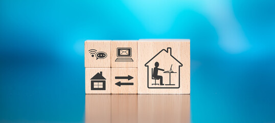 Concept of work from home