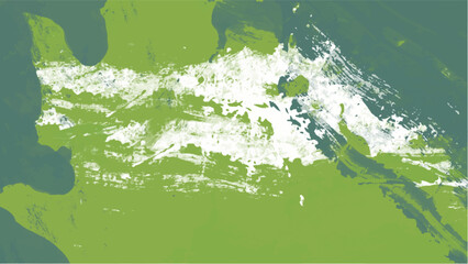 Abstract green watercolor background.Hand painted watercolor. vector