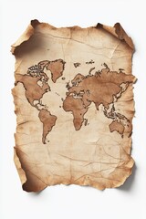 A photo realistic composite of vintage maps and historical imagery, revealing hidden stories and connections from the past, creating a sense of mystery and intrigue