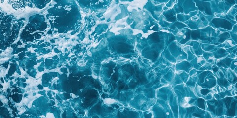 Fototapeta premium Tiny water texture background surface ripple ocean.