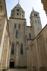 Obraz premium Abbaye de Cluny XI et XIIé, 71, Cluny, Saône et Loire, région Bourgogne Franche Comté, France