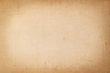 Obraz premium Light brown rough vintage paper texture background design.