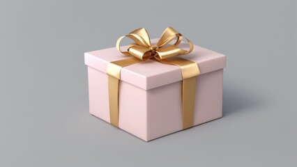 Obraz premium gift box with ribbon