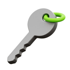 3D Key Illustration