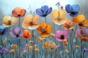 Floral Still Life With Delicate Petals