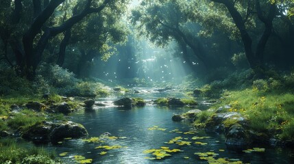 Enchanted Forest Stream