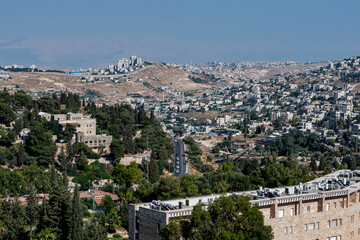 Jerusalem, view from the YMCA tower