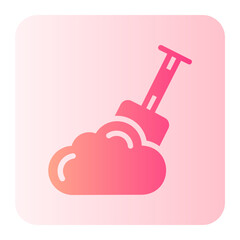 shovel gradient icon