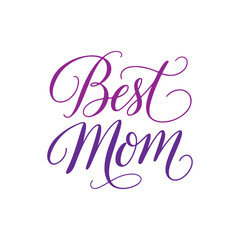 Best mom typography t shirt design for mothers day celebration. editable vector Mom day. For cards, invitations, prints etc.